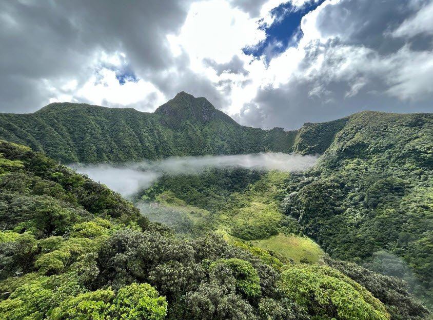 Mount Liamuiga, Northwest Saint Kitts, Saint Kitts & Nevis
